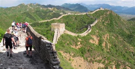 Walking on the Chinese Wall .